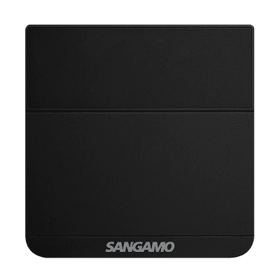 Sangamo CHPRSTATFB Choice Plus Room Thermostat Electronic Black Frost Protection