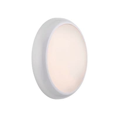 Saxby 95539 HeroPRO CCT Tri Wattage Bulkhead White