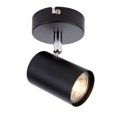 Saxby Lighting 101333 Arezzo 1x Light Black 7W