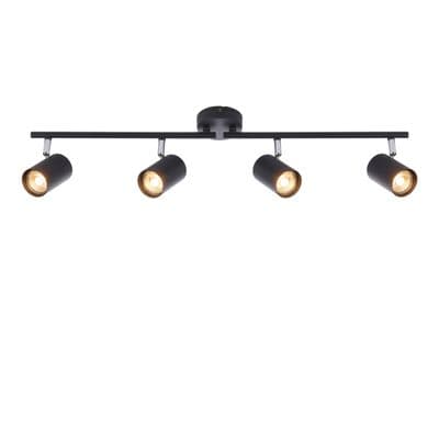 Saxby Lighting 101335 Arezzo 4x Light Bar Black 7W