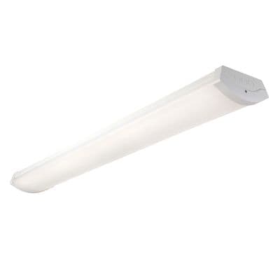 Saxby Lighting 101336 Dual LED 4ft 38W Matt White