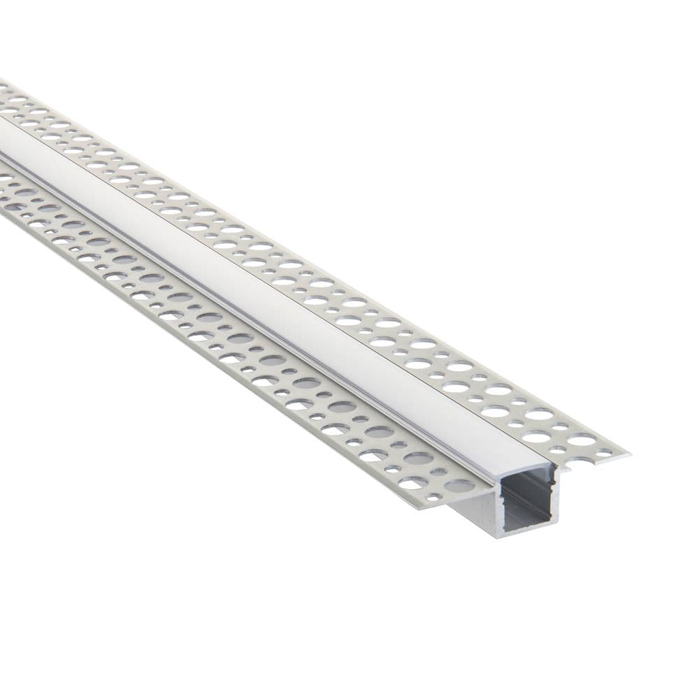 Saxby Lighting 80500 Rigel Plaster-In 2m Aluminium Profile/Extrusion ...