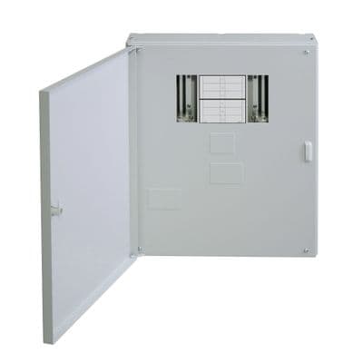 Siemen 8GP1204-2DA54 Alpha BSII 4 Way 125A Surface 3P+N Distribution Board