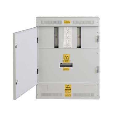 Siemen 8GP1306-4DA54 Alpha BSII 6 Way 250A Surface 3P+N Distribution Board