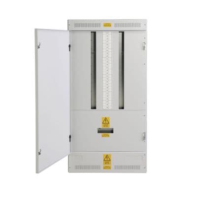 Siemen 8GP1318-4DA54 Alpha BSII 18 Way 250A Surface 3P+N Distribution Board
