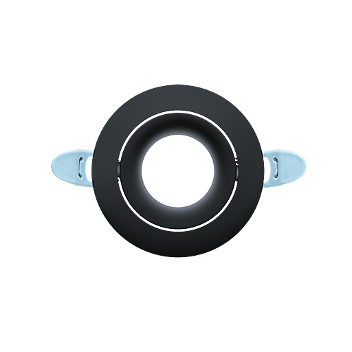 ThornEco 96632302 Lily Adjustable Round Trim In Black Matt