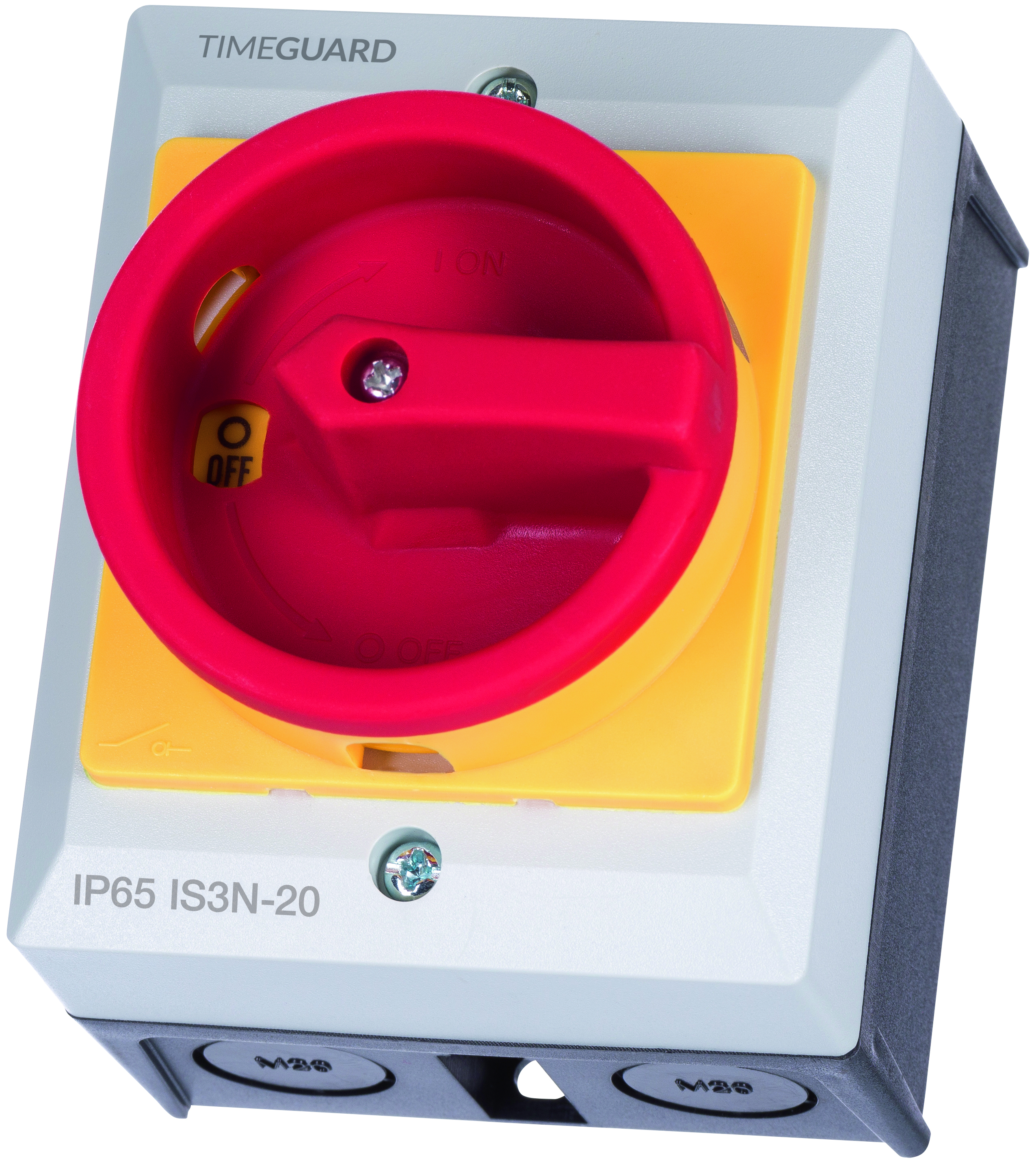 Timeguard IS3N-20 Weather Safe Rotary Isolator Switch 3 Pole 20A