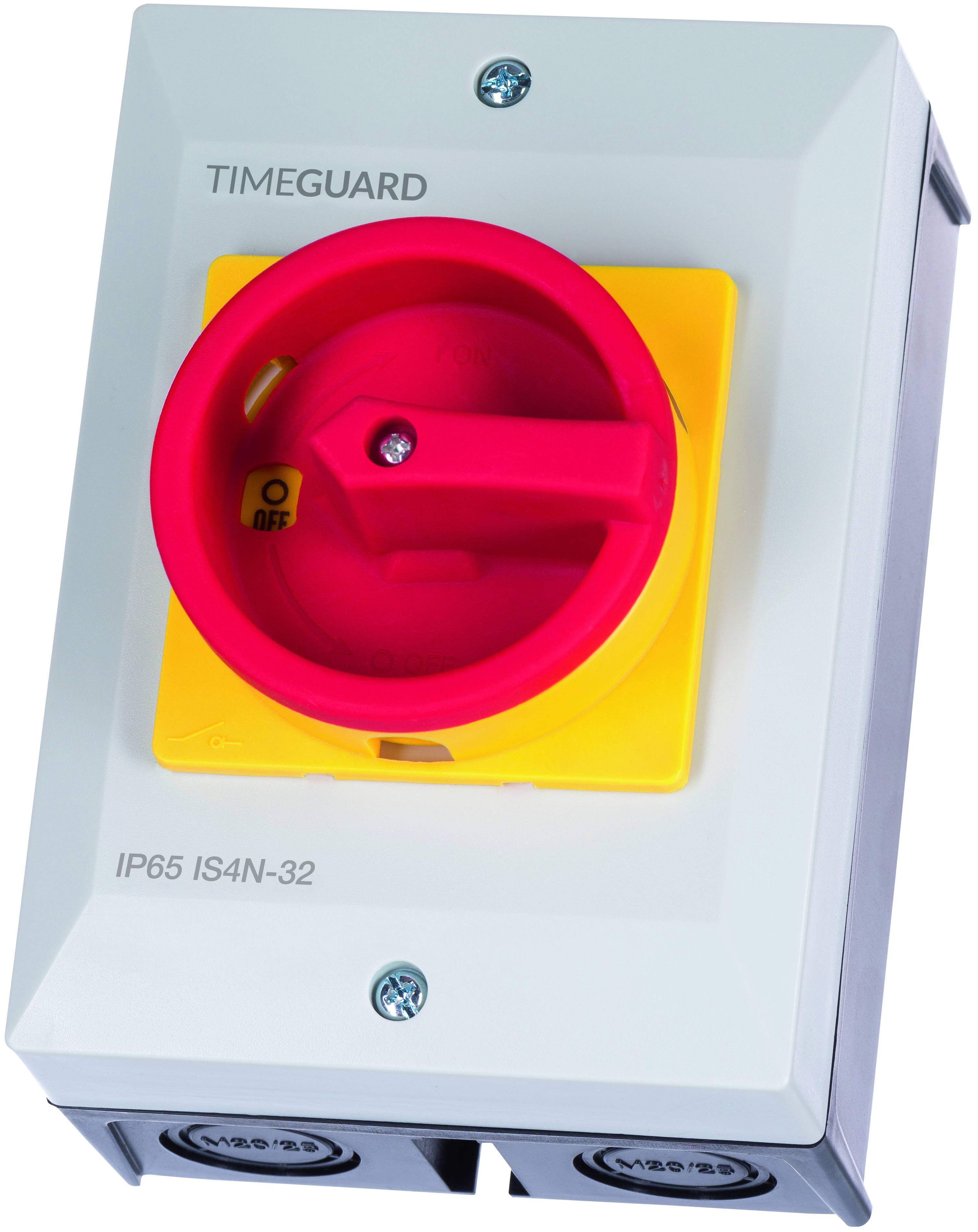 Timeguard IS4N-32 Weather Safe Rotary Isolator Switch 4 Pole 32A