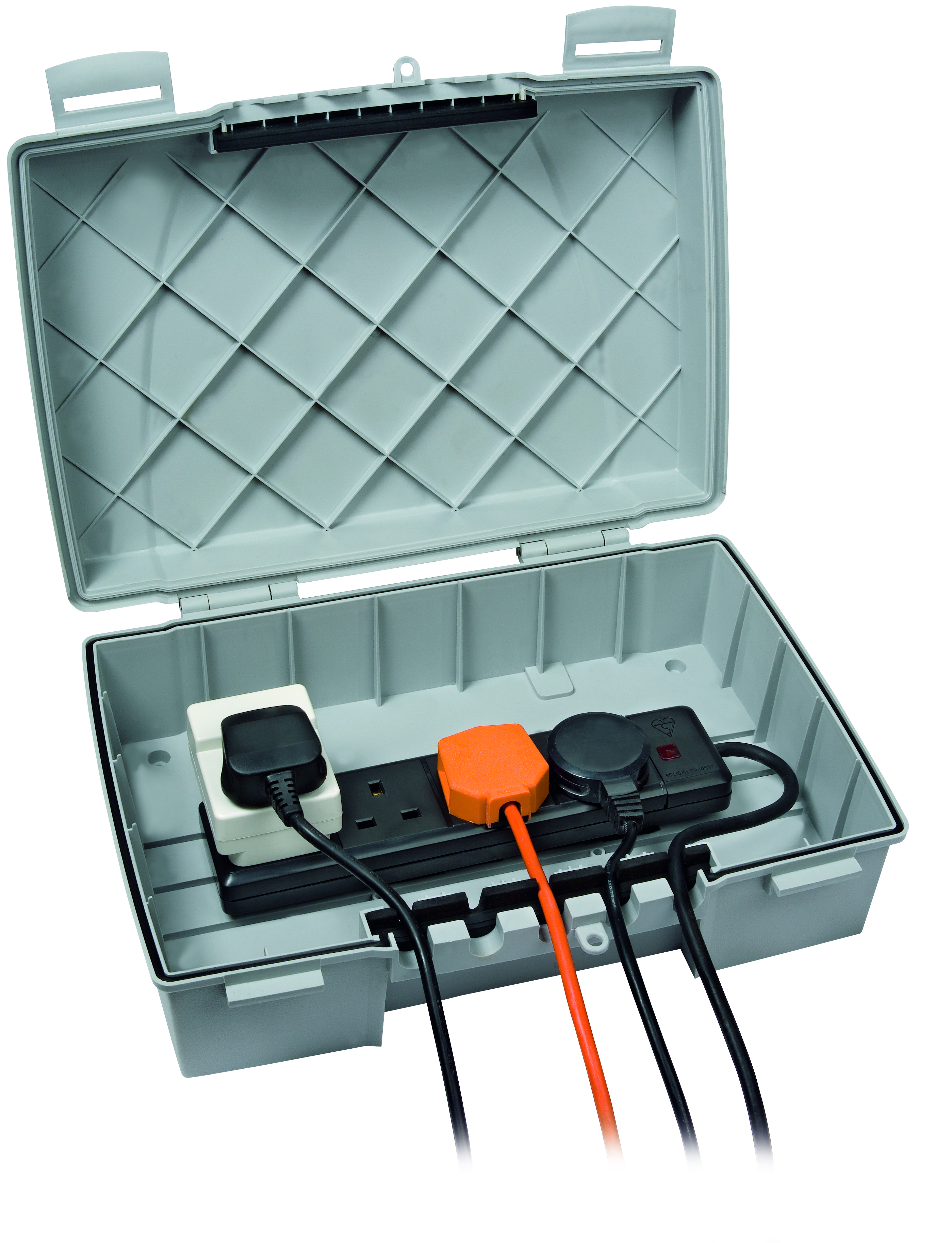 Timeguard TPS401 Outdoor IP55 Power Enclosure with 4 Gang 13A Socket Strip