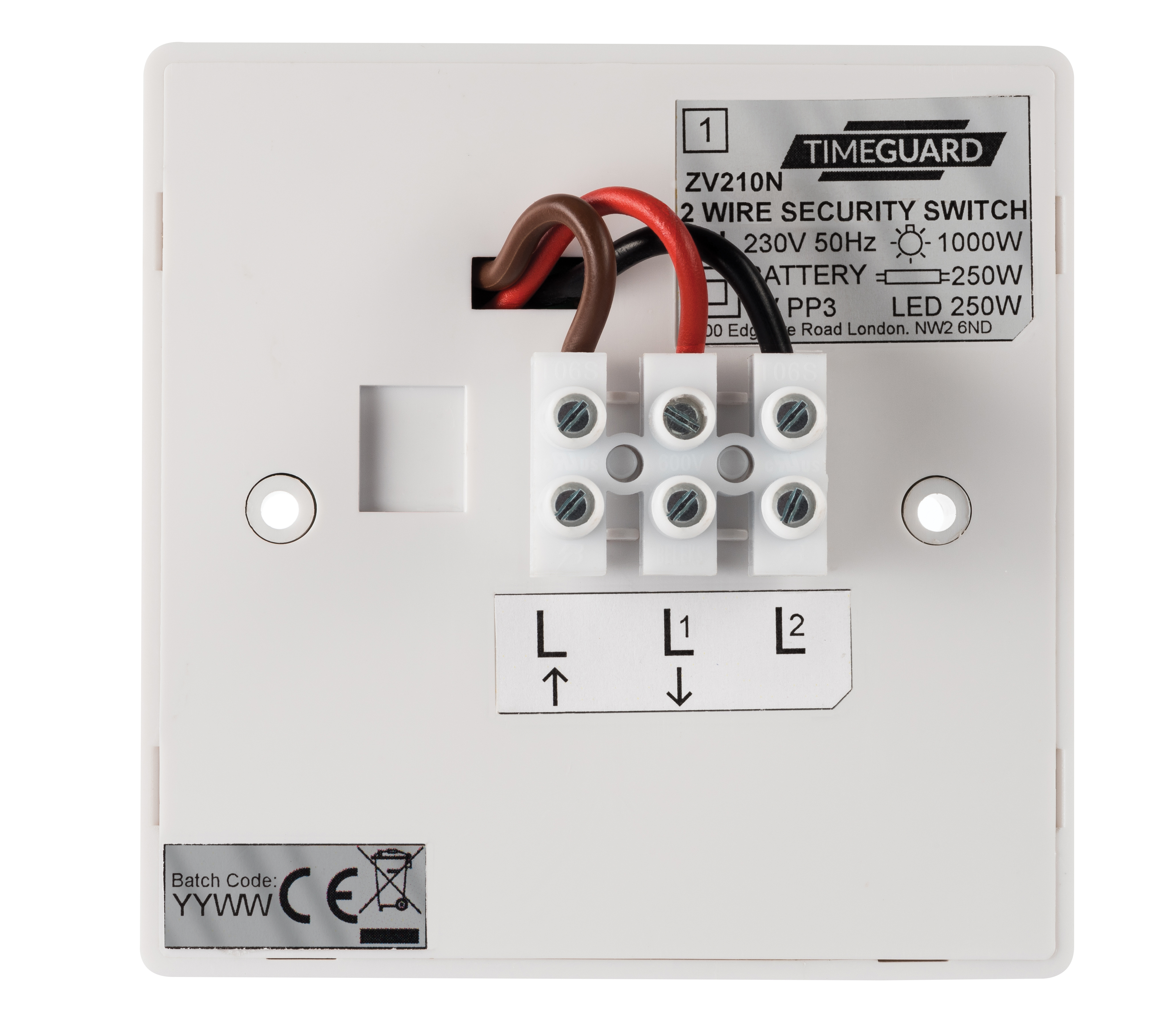Timeguard ZV210N Programmable Security Light Switch