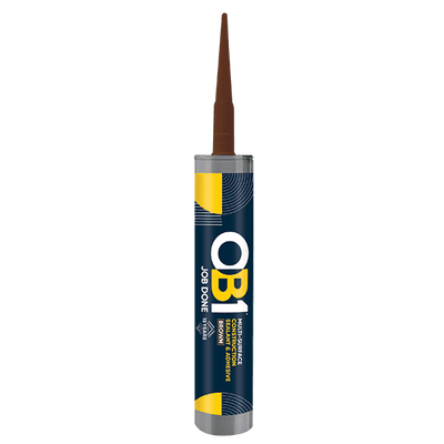 Unicrimp OB1SCS290B Brown OB1 Multi-Surface Sealant & Adhesive 290ml