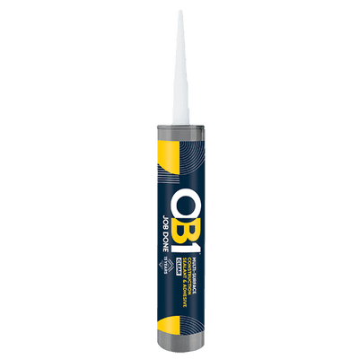 Unicrimp OB1SCS290C Clear OB1 Multi-Surface Sealant & Adhesive 290ml