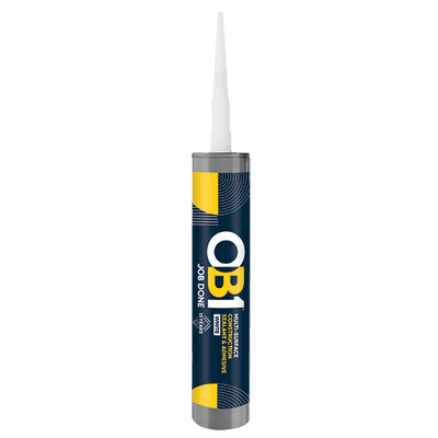 Unicrimp OB1SCS290W White OB1 Multi-Surface Sealant & Adhesive 290ml