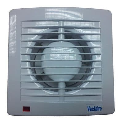 Vectaire AS10T PLUS Very High Performance Slimline Extractor Fan with Timer