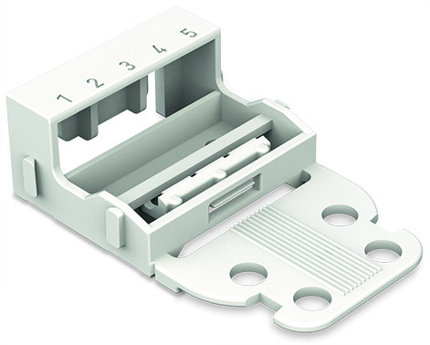 WAGO 221-515 Mounting Carrier For 5-Conductor Terminal Blocks 221 ...