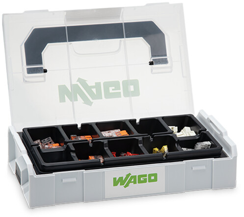 WAGO 887-960 Splicing Connector Set L-Boxx Mini Including 221, 2273, 224 Series (195 Pieces)