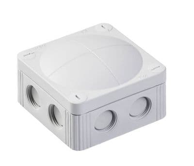 Wiska COMBI 308/5 Grey IP66/67 Weatherproof Junction Box 85x85x51mm 10060401