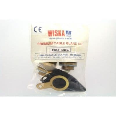 Wiska CXT32L SY Armoured Cable Outdoor Gland Pack 17.0-26.2mm