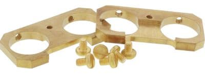 Wiska EC308 COMBI Earth plates (Pack of Two)