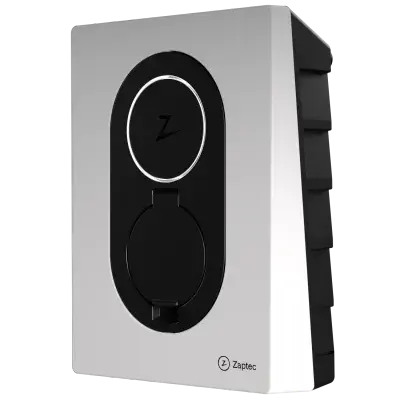 Zaptec 900-00014 Go 7.4KW Smart EV Charging Point - Cloud White