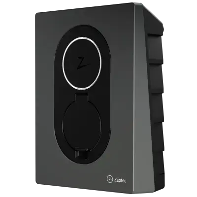 Zaptec 900-00015 Go 7.4KW Smart EV Charging Point - Rock Grey