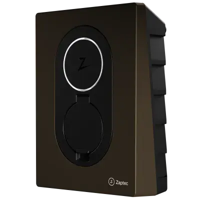 Zaptec 900-00018 Go 7.4KW Smart EV Charging Point - Wood Brown