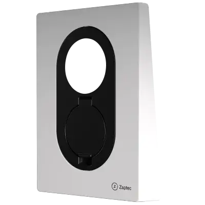 Zaptec ZM000762 Replacement Front Cover for Zaptec Go - Cloud White
