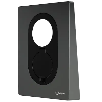 Zaptec ZM000763 Replacement Front Cover for Zaptec Go - Rock Grey
