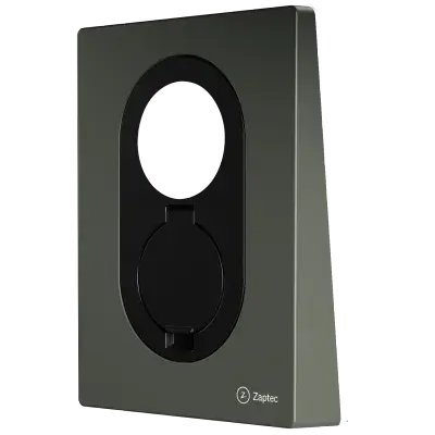 Zaptec ZM000764 Replacement Front Cover for Zaptec Go - Moss Green