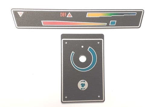 Air Conditioning Control Decal Set