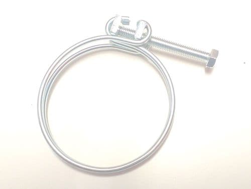 Clamp for suspension gaiter