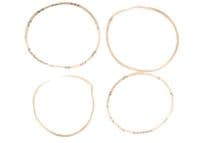 Cylinder liner base gasket set