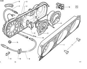 Dashboard and instrument panel