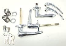 Door handle set,  H Van until April 1978.