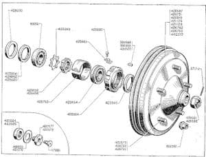 Drive Shafts and Front Hubs