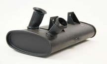 Exhaust silencer, petrol engine 11/69 →