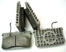 Front brake pad set - D Model 1966 on and SM