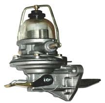 Fuel pump with glass top, complete.