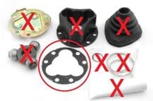 Gasket for inner triaxe joint