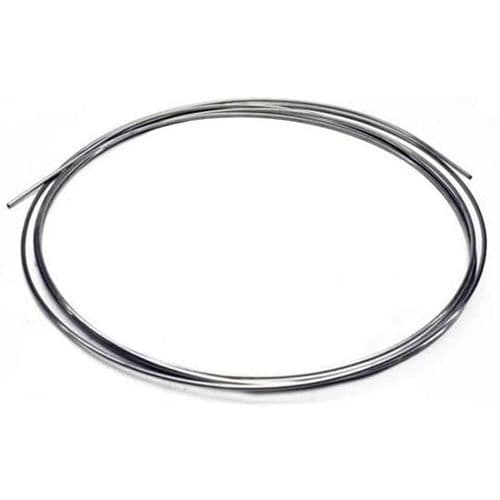 Hydraulic / brake pipe. 4.5mm STAINLESS STEEL. per metre