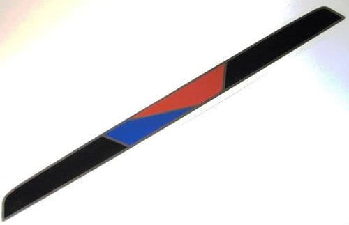 Indicator plate sticker for heater control panel