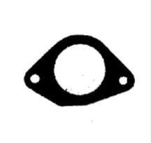 Inlet manifold gasket for ends