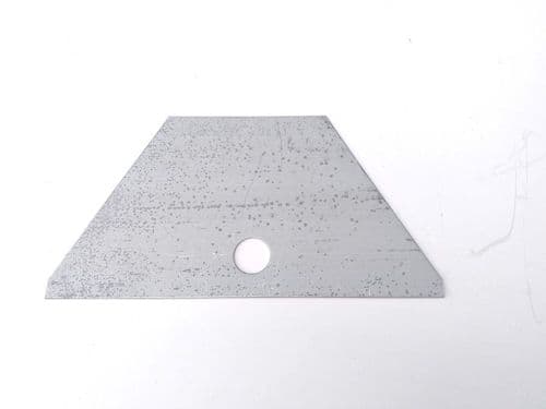 Jacking peg reinforcement plate