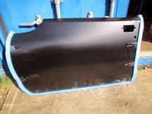 Left front door, complete, 7/71> Completely new reproduction, not repaired.