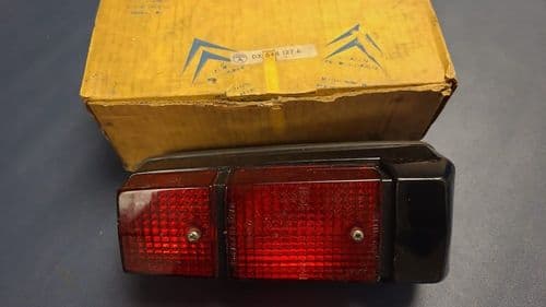 Left tail lamp complete. New Old Stock Citroen part.