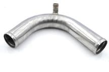 Lower water pipe, stainless steel, for post 1966 models without header tank.