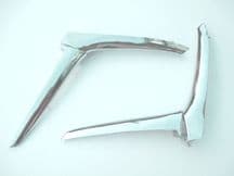 Out of Stock Boot hinge pair, Chrome - NEW PART (DS/ID)