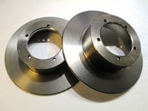 Pair of rear brake discs