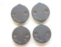 Parking brake pad set - CX all models
