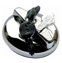 Petrol cap (locking type) chrome -7/52
